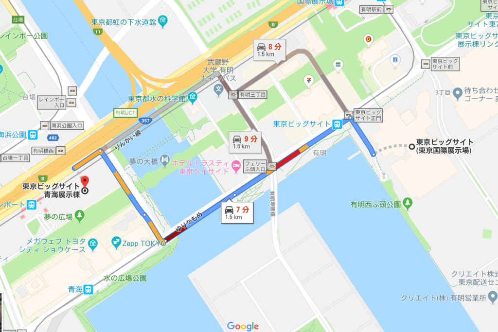 東京ビックサイト青海展示棟画像検索結果4